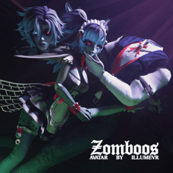 " ZOMBOOS " --- VR ModelS + VRCFT/GOGO/SPS