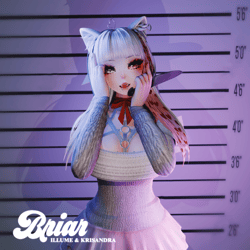 " BRIAR " --- VR Model + VRCFT/GOGO/SPS/VRCFURY