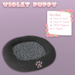 Comfy Pet Bed | World Constraint | Easy To Install + Tutorial | Already Setup! | WD On & Off