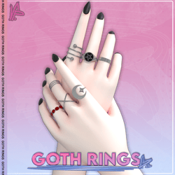 Goth Rings