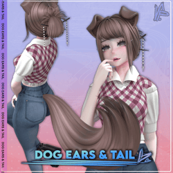 Dog Ears & Tail