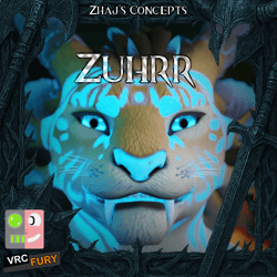 Zuhrr The Catman - VRChat Avatar - (Male)