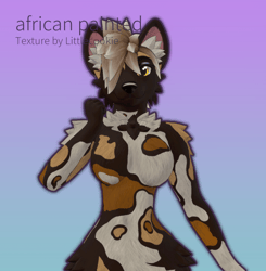 african painted dog (Astrawolf texture