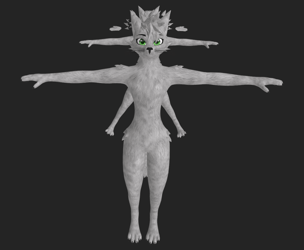 Furbrushed Kitfox 2.0 Normal Maps Only !