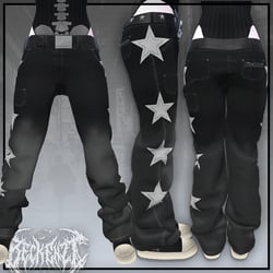 BECKENZI Pants + Custom Belt Buckles for VRChat, PandaBase, ToriBase, ZinFitBase