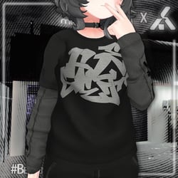BECKENZI X SHELTER. LAYERED T-SHIRT For ZinFit (M/F), ZinRP(M/F) and Pandabase