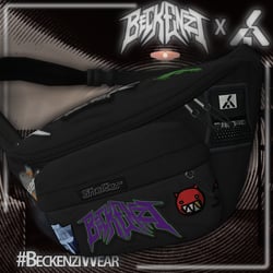 BECKENZI X SHELTER. CROSS-BODY BAG For ZinFit (M/F), ZinRP(M/F) and Pandabase