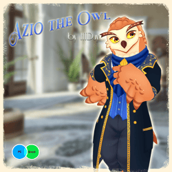 Azio the Owl [VRChat Avatar]