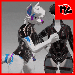 Zipper Suit For Hyenid (VRCHAT)