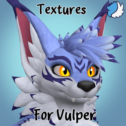 Digital Wolf- Vulper Textures