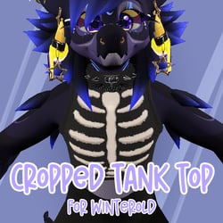 Cropped Tank Top for Winterbold - VRChat Avatar Asset
