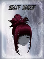 Messy Misery Bun