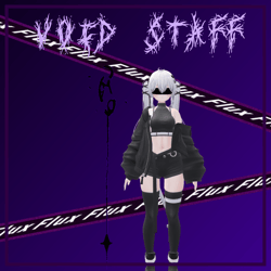 【3Dmodel】Void Staff | ヴォイドスタッフ【ParticleEffect included】