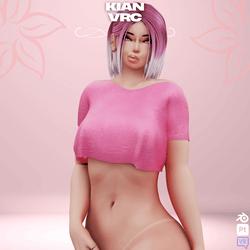 [ᴋɪᴀɴ] Cozy Crop Top | Free