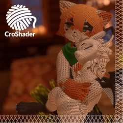 CroShader:  A Crochet Shader for VRChat Avatars & Worlds