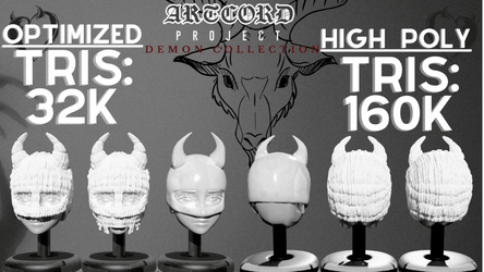  Demonio Mask (3 in 1) // by Angemon